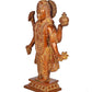 Dhanvantari - The Physician of The Gods (Holding The Vase of Immortality and Herbs) - Brass Statue, Height 10" I Home Decor