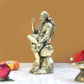 Fine Brass Shirdi Sai Baba Statue Idol Sai Baba Religious Statue for Home Decor Mandir Pooja (Height: 6 Inch)