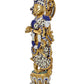 Brass Radha Krishna Idol Standing Pose Brass Idol Multicolor Statue, Height :19 Inch