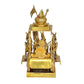 Brass Arujana Ratha Statue Idol for Home Decor Temple | Diwali | Height : 14 Inches