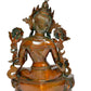Brass Tara Devi Statue Tibetan Buddhist Deity for Home Decor and Office, Thoughtful Spiritual Gift (Height 18 Inch)