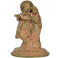 Brass Radha Krishna Idol Statue Radha Krishna for Home Decor and Pooja Mandir Office Decor (Height 7.5 Inch)