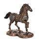 Resin Steampunk Horse Gait Statue Cold Cast & Resin Sculpture for Home Decor (Height: 9 Inches)