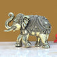 Bronze Elephant Figurine - Decorative Statue for Home Decor, Feng Shui, and Good Luck (Height 5 Inch)