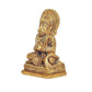 Hanuman Brass Statue Finish Idol Decorative Showpiece Handcrafted Hanuman Ji Golden Murti for Home Office and Gifting Purpose(Height: 4 Inches)