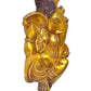 Brass Ganesha Wall Hanging for Home Decor Diwali Gifts,Diwali, for Pooja,Temple Decor (Height 10.5 Inch)