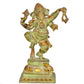 Brass Dancing Ganesha Ganesh Murti Idol Statue for Home Decor (Height 17 Inch)