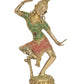 Brass Shiv Parvati Dancing Statue Idol for Temple Home Office Decor Idols (Height :15 Inch)