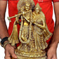 Brass Radha Krishna Idol Statue Idol Radha Krishna Height 12.5 Inch