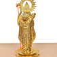Metal Standing Ram ji sculpture (Height :13 Inch)