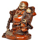 Brass The Laughing Buddha for Home Decor Decoration(Height: 11 Inch)