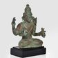 Brass Lord Vishnu Statue - Hindu God Vishnu Bhagawan - Spiritual Home Decor and Divine Gift (Height 7 Inch)