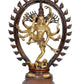 Brass Natraj Lord Shiva Dancing Natraj Brass Idol Statues for Home Decor and Ofice (Height: 25 inch)