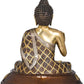 Lord Buddha Antique Decorative Idol Statue - (Brass, Height 20")