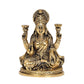 Brass Lakshmi Laxmi Statue Idol Murti for Home Temple Office Mandir, (Height: 5.5 Inch)