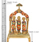 Brass Ram Darbar Brass Statue Idol Ram Darbar, for Home Decor Mandir Pooja (Height : 9 Inch)