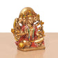 Resin Panchmukhi Hanuman Idol (Height 5.5 Inch) (Multicolor 1)