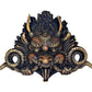 Brass Cheepu Mask For Home Decor | Wall Hanging | Height : 5 Inches