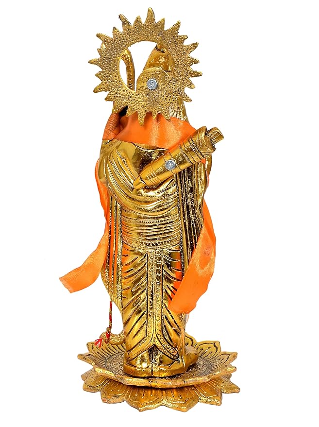 Dattatreya Metal Shree Ram ji Murti Idol Statue for Temple Mandir Home Ofiice Shop, Height : 13 inch