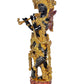 Brass Lord Krishna Idol Figurine (Height: 14 inches)