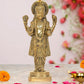 Brass Dhanvantri The Physician of God Statue for Home Office Decor Diwali Pooja Mandir,(Height 12.5 Inch)