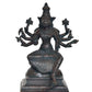 Brass Varahi Vishnu Avtaar Idol Figurine Sculpture Showpiece Home Temple Office Golden (Height 9.5 Inch)