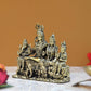 Bronze Shiv Parivar Shiva Family Idol Family for Home Decor Mandir Pooja Showpiece (Height 4.5 Inch)