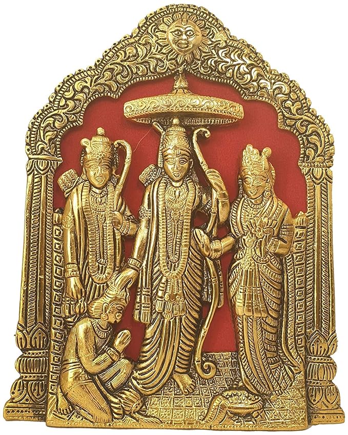 Metal Ram Darbar (Height: 8.5inches)