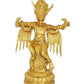 Brass Garun Bhagwan Idol Statue for Home Decor Height 8 Inch