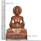 Brass Emaciated Buddha Statue - Handcrafted Spiritual Decor for Home Decor and Office Decor - Buddha Idol (Height 9 Inch)