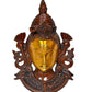 Brass Lord Shiva Wall Hanging Mask Idol for Home Office Temple Gift Showpiece (Height :11 inch