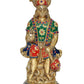 Brass Hanuman Statue Idol for Home Decor Office Mandir Pooja with Inlay Work (Height : 12 Inch)