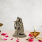 Fine Brass Radha Krishna Idol Standing Pose Brass Idol Multicolor Statue, Height :5 Inch