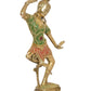 Brass Shiv Parvati Dancing Statue Idol for Temple Home Office Decor Idols (Height :15 Inch)