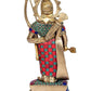 Ram Idol Murti for Pooja Ram Brass Statue Set for Home Temple Lord Ram Religious Idol Murti Multicolor in Brass (Height: 10.5 Inches)