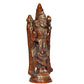 Brass Lord Tirupati Bala Ji Idol Statue Home Temple Office Figurine Showpiece Multicolour (Height 12 Inch)