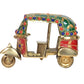 Brass Auto Rickshaw Tuk-Tuk Indian Vehicle Showpiece for Home and Office Decor Decorative Sculpture Figure (Height: 4 Inch)