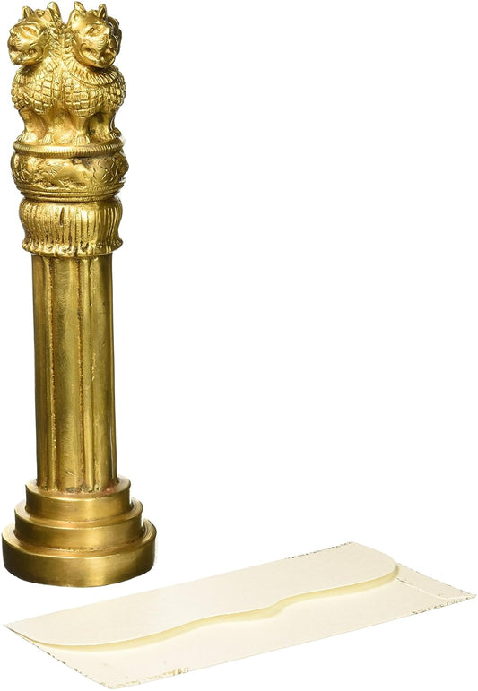 Ashoka Pillar(24 Cms Height X 6.5 Cms Width) + Cash Envelope (Pack of 10)