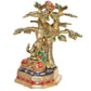 Brass Buddha Tree Decorative Showpiece Buddha Tree Home Decor Office Table Item Height 20 Inch