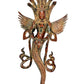 Brass Naga Kanya Statue Brass Idol Statues for Home Decor and Ofice (Height: 14 inch)