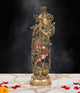 AONA Bronze Lord Krishna Sculpture Playing Flute
