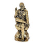 Fine Brass Shirdi Sai Baba Statue Idol Sai Baba Religious Statue (Height: 3 Inch)