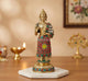 AONA Brass Standing Buddha Abhaya Mudra Idol