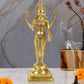 Brass Standing Lakshmi Goddess Laxmi for Home Pooja Home and Office Decor (Height: 20 Inch)