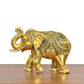 Bronze Elephant Decorate for Your Home Decor Office Table Decorative & Gift Item (Height: 3 Inch)