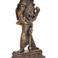 Brass Lord Vishnu's Narasimha Statue for Home Decor Temple Office Mandir, (Height: 11.5 Inch)