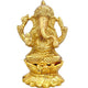 Brass Ganesha Idol Ganesha Murti, Height 4.5 Inches