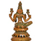 Brass Goddess Lakshmi Statue Laxmi Murti - Exquisite Hindu Goddess Idol for Home Decor and Worship (Height: 12 Inch)