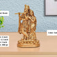 Resin Radha Krishna Idol (Height 8 Inch) (Golden)