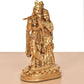 Resin Radha Krishna Idol (Height 8 Inch) (Golden)